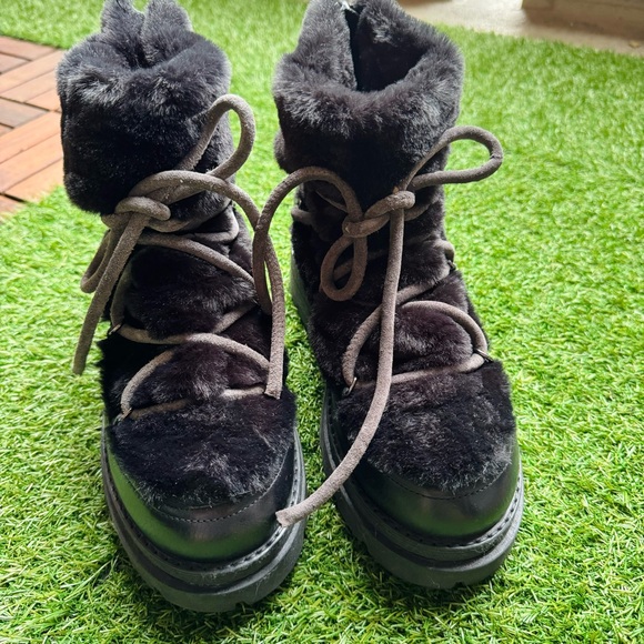 Free People Polar Queen Faux Fur Boots - Picture 7 of 8